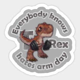 Everybody knows T-Rex Sticker